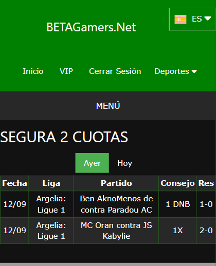boletas de apuestas ganadoras
